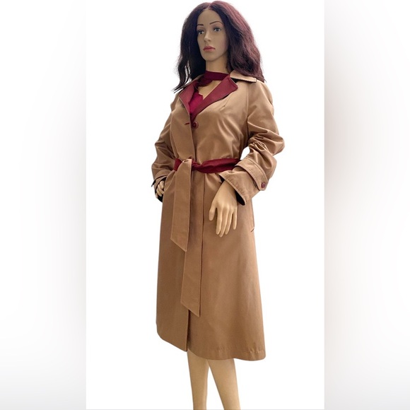 Etienne Aigner vintage reversible trench coat - Picture 4 of 12